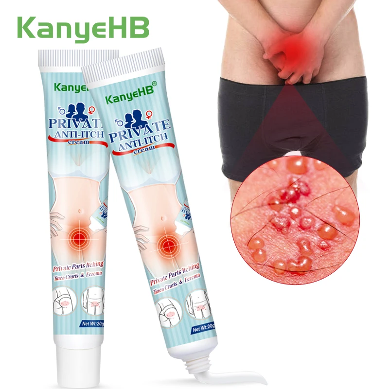 

2Pcs Remove Odor Private Parts Ointment Antibacterial Relief Pruritus Dermatitis Genital Vulva Itching Eczema Herbal Cream A965