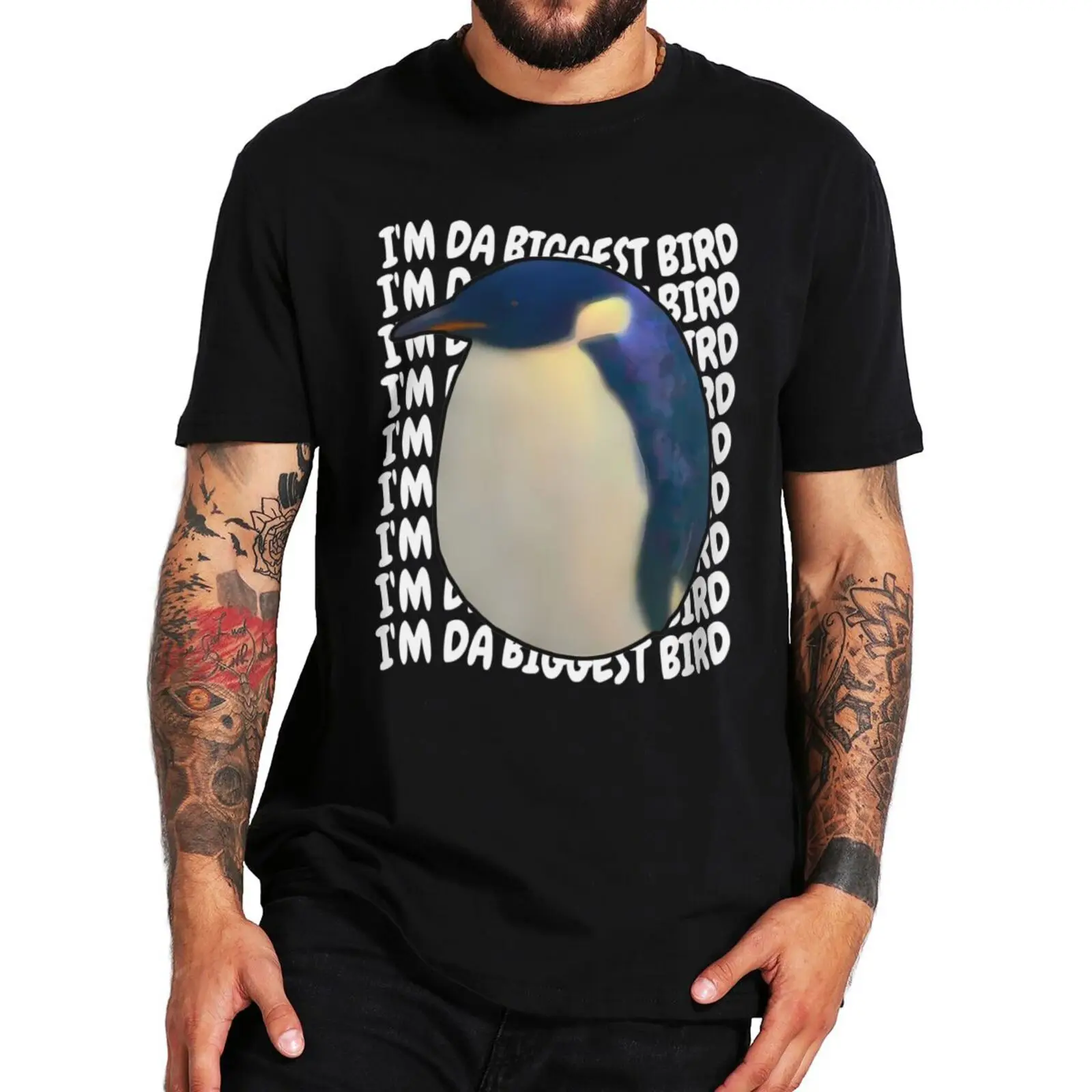 I'm The Biggest Bird T Shirt Pop Music Meme Birds Lovers Tee Tops Casual 100% Cototn Unisex O-neck EU Size T-shirt
I'm The Biggest Bird T Shirt Pop Music Meme Birds Lovers Tee Tops Casual 100% Cototn Unisex O-neck EU Size T-shirt