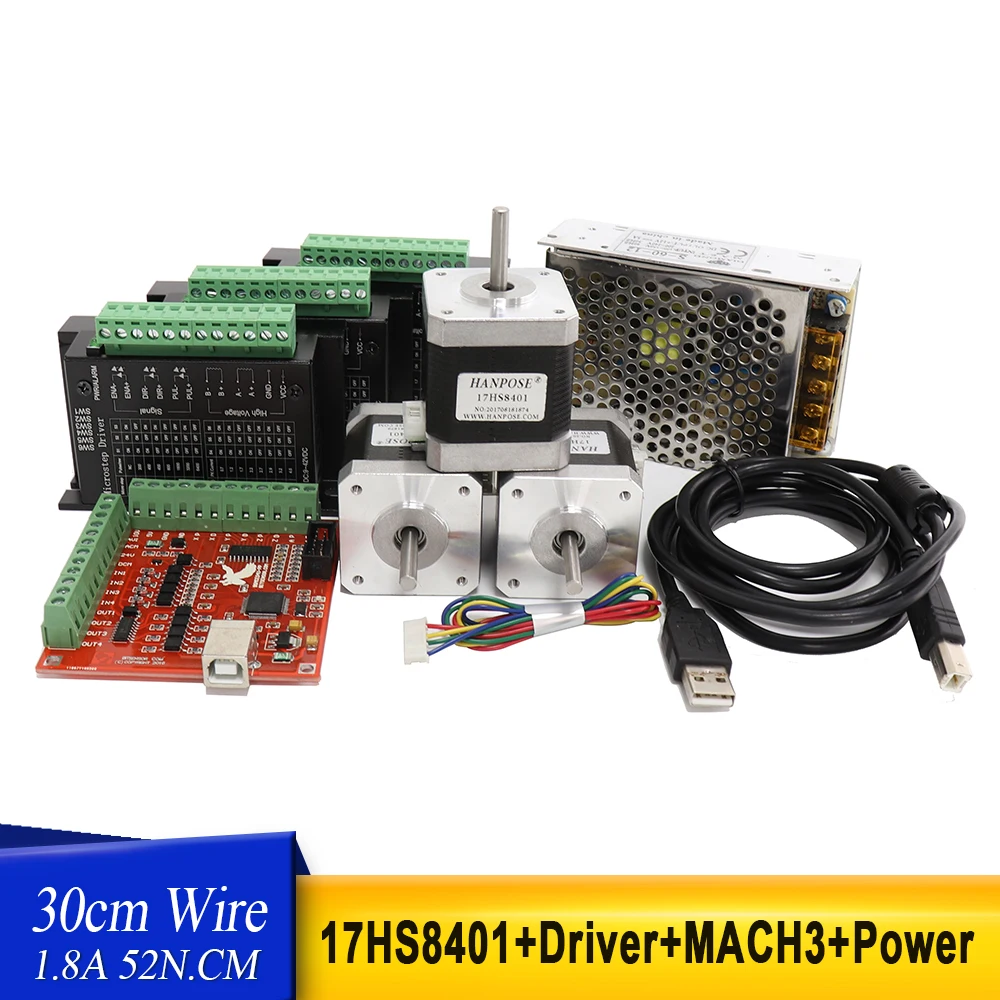 17HS8401 шаговый двигатель Nema17 + TB6600 драйвер двигателя + карта контроллера MACN3 + мощность 12 в 5 А 6 Вт для CNC 3D принтера 42 шаговый двигатель
17HS8401 шаговый двигатель Nema17 + TB6600 драйвер двигателя + карта контроллера MACN3 + мощность 12 в 5 А 6 Вт для CNC 3D принтера 42 шаговый двигатель