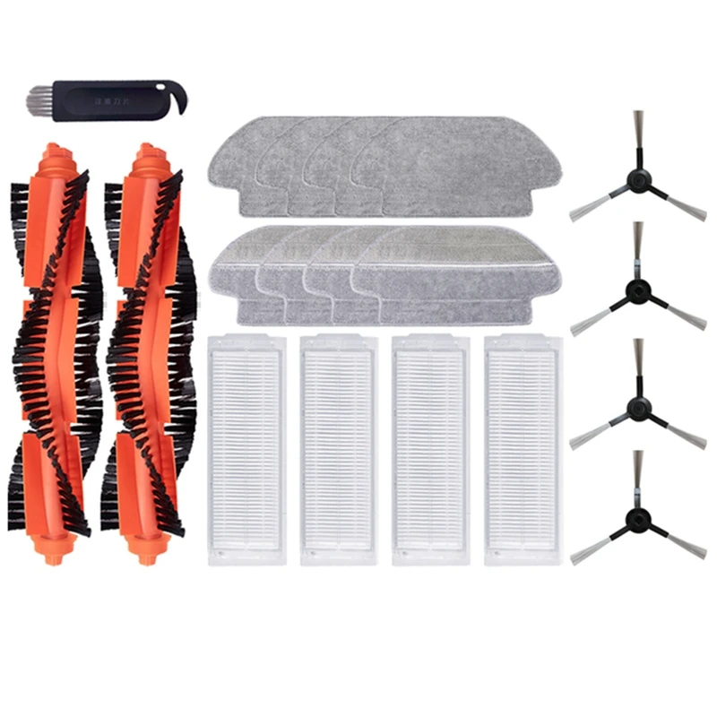 19PCS For Xiaomi Mijia STYJ02YM 3C Robot Vacuum Cleaner Hepa Filter Main/Side Brush Mop Cloth
19PCS For Xiaomi Mijia STYJ02YM 3C Robot Vacuum Cleaner Hepa Filter Main/Side Brush Mop Cloth