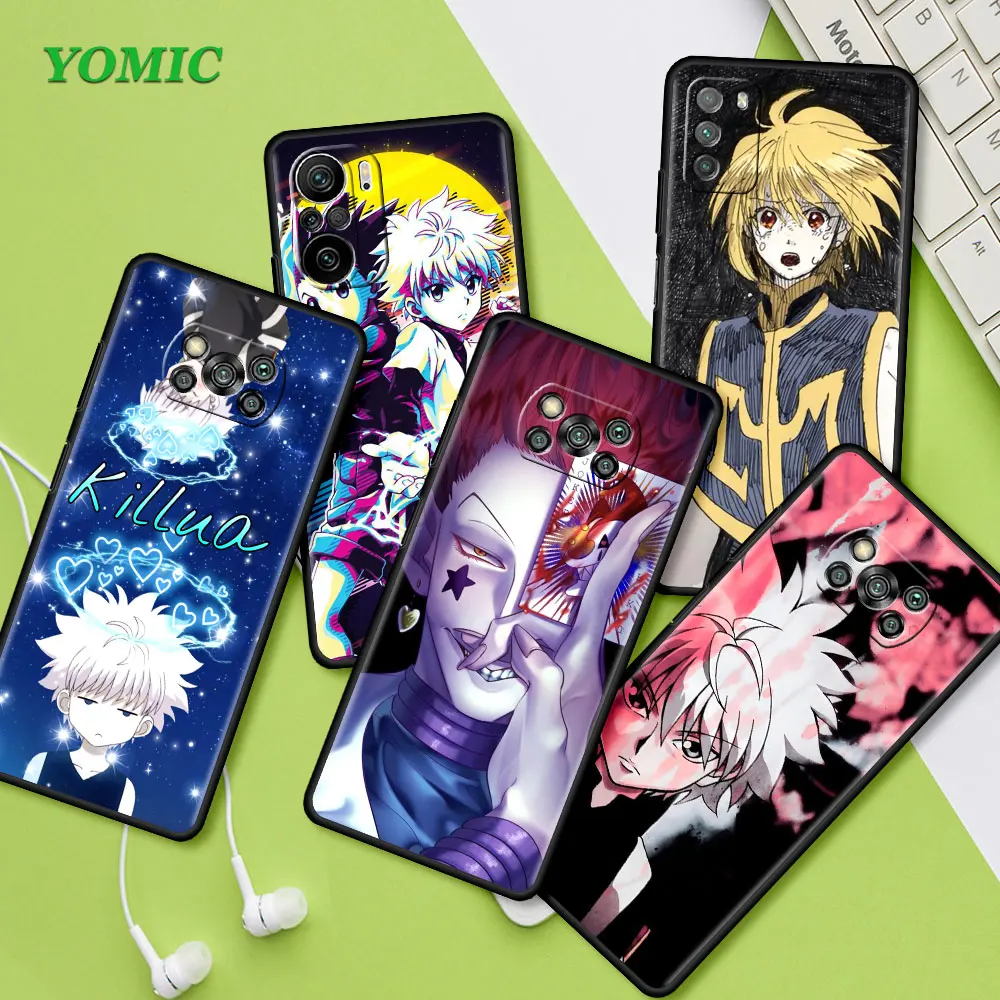 Soft Bags For Xiamo Mi Poco X3 NFC M3 11 Lite 11T 12 10T 9T F3 M4 Pro 5G Note 10 Black Cover Phone Case Anime Hunter X Hunters
Soft Bags For Xiamo Mi Poco X3 NFC M3 11 Lite 11T 12 10T 9T F3 M4 Pro 5G Note 10 Black Cover Phone Case Anime Hunter X Hunters