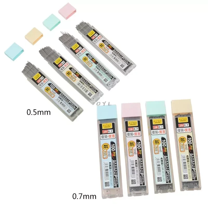 Graphite Lead 2B Mechanical Pencil Refill Plastic Automatic replace Pencil Lead 0.5,0.7 Promotion
Graphite Lead 2B Mechanical Pencil Refill Plastic Automatic replace Pencil Lead 0.5,0.7 Promotion