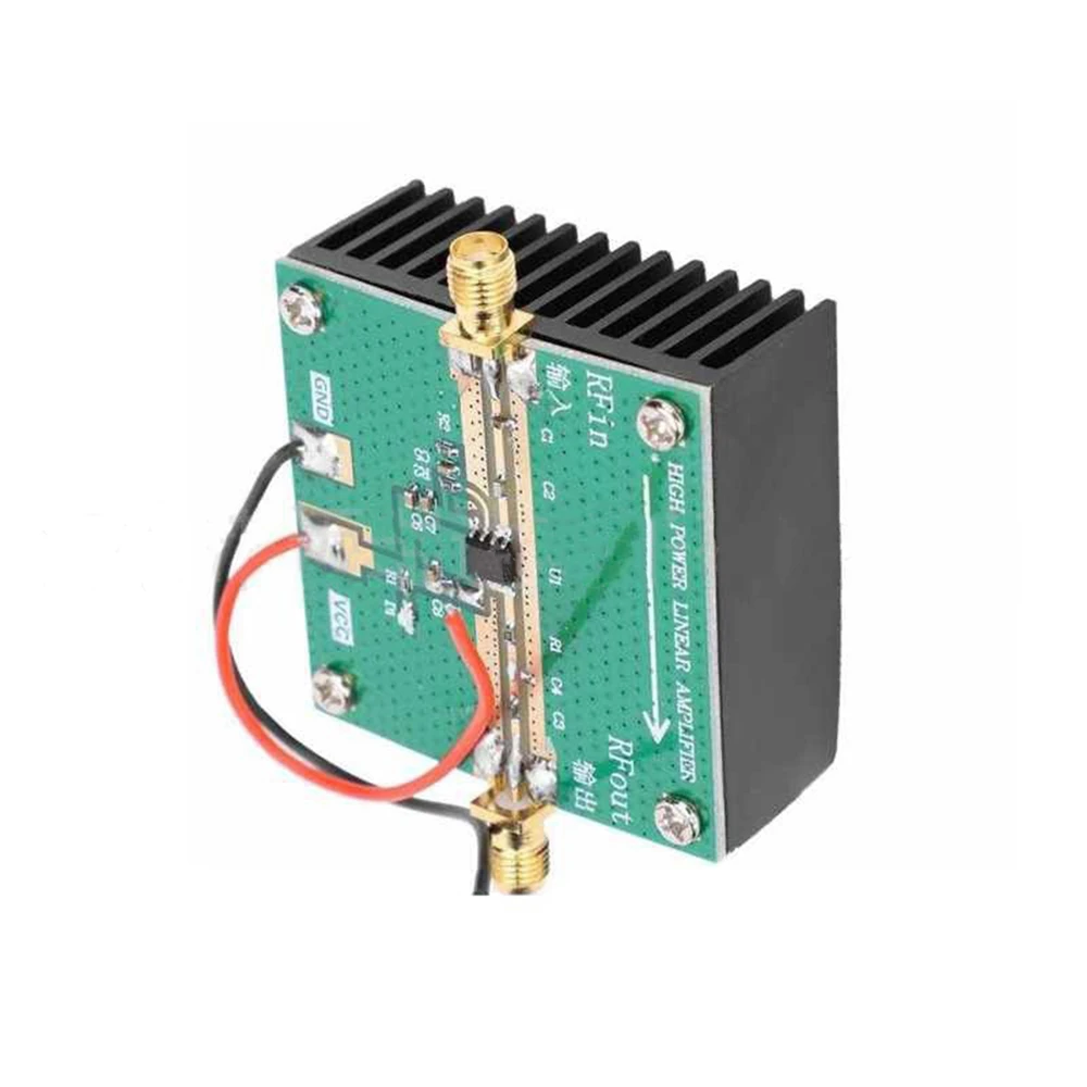 RF2126 400MHZ-2700MHZ RF Power Amplifier 1W WIFI Broadband 2.4GHZ WIFI Bluetooth Ham Radio Amplifier with Heatsink
RF2126 400MHZ-2700MHZ RF Power Amplifier 1W WIFI Broadband 2.4GHZ WIFI Bluetooth Ham Radio Amplifier with Heatsink