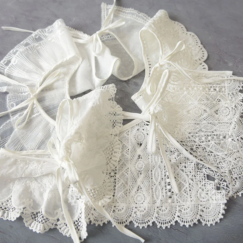 Mori Women's Super Practical Wild Fake Collar Mori French Japanese Style with Lace Hook Flower Small Shawl
Mori Women's Super Practical Wild Fake Collar Mori French Japanese Style with Lace Hook Flower Small Shawl
