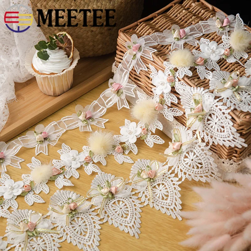 1Yard Meetee 5/8/11cm Dentelle Fabric Beaded Milk Silk Ribbon Trim DIY Handmade Curtain Collar Lace Decor Sewing Accessories
1Yard Meetee 5/8/11cm Dentelle Fabric Beaded Milk Silk Ribbon Trim DIY Handmade Curtain Collar Lace Decor Sewing Accessories