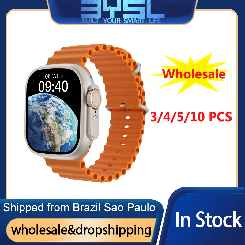 BYSL 3/4/5/10 PCS W68 Ultra + Smart Watch Series 8 NFC Sport Smartwatch Wholesale
BYSL 3/4/5/10 PCS W68 Ultra + Smart Watch Series 8 NFC Sport Smartwatch Wholesale