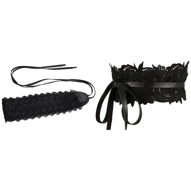 Hot Kf-2 Pcs Women Lace Waist Belt Soft Band Corset Fashion Accessories For Dresses 210Cm & 240Cm
Hot Kf-2 Pcs Women Lace Waist Belt Soft Band Corset Fashion Accessories For Dresses 210Cm & 240Cm