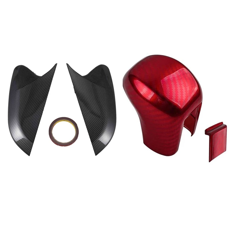 Horn Shape Rear View Side Mirror Cover Rearview Caps With Gear Shifting Knob Cover Change Lever Trim
Horn Shape Rear View Side Mirror Cover Rearview Caps With Gear Shifting Knob Cover Change Lever Trim