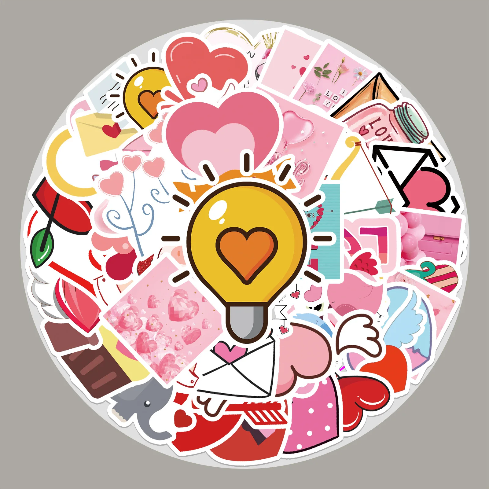 50 Valentine S Day Love Cards In Pink Cartoon Stickers Cute Waterproof Kids Toys Stationery Decorative Mobile DIY Craft Label
50 Valentine S Day Love Cards In Pink Cartoon Stickers Cute Waterproof Kids Toys Stationery Decorative Mobile DIY Craft Label