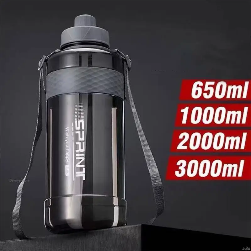 3L Fitness Sport Water Bottle Self-driving Travel Plastic Large Capacity Water Bottle With Straw Outdoor Bicycle Garrafa De Agua
3L Fitness Sport Water Bottle Self-driving Travel Plastic Large Capacity Water Bottle With Straw Outdoor Bicycle Garrafa De Agua