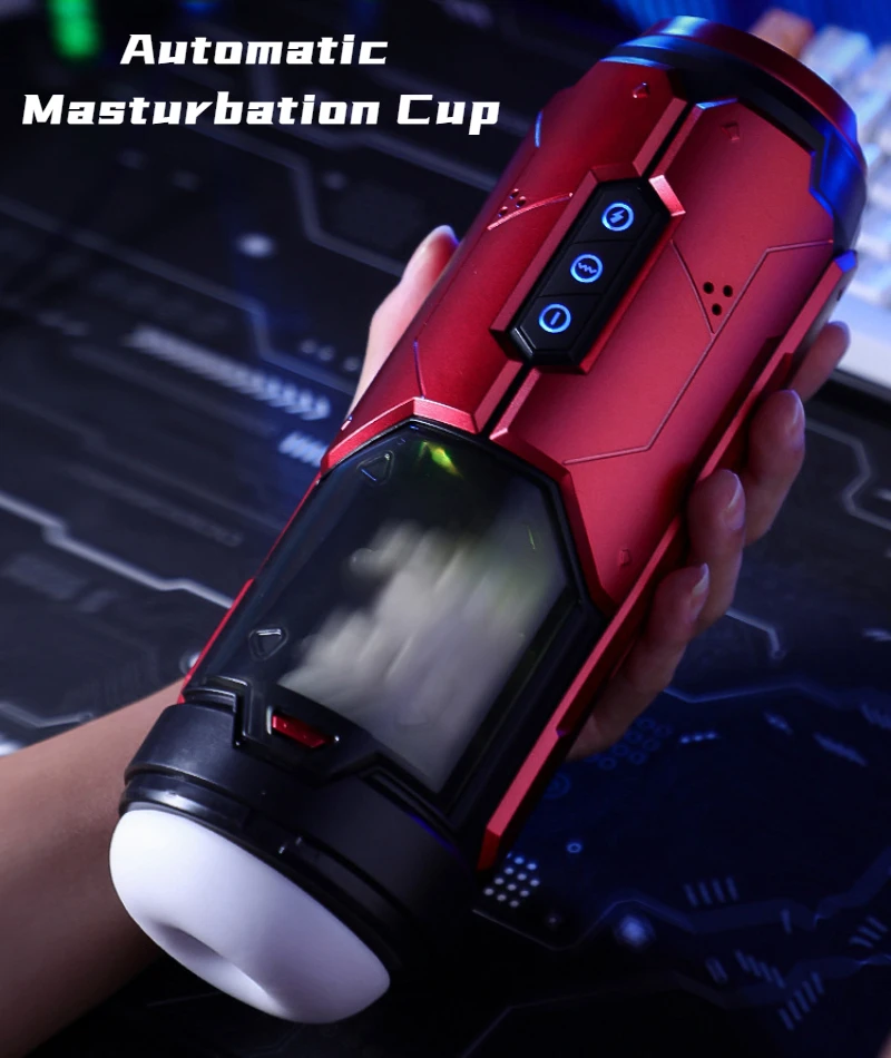 

Automatic Blowjob Sucking Masturbation Cup Male Thrust Vibrating Vaginal Masturbator Machine Real Pussy Adult Sex Toy for Men 18