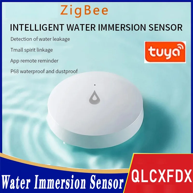 ZigBee Graffiti Water Immersion Sensor Intelligent Water Leakage Alarm Sensing Smart Life APP Remote Monitoring Security Detecto
ZigBee Graffiti Water Immersion Sensor Intelligent Water Leakage Alarm Sensing Smart Life APP Remote Monitoring Security Detecto