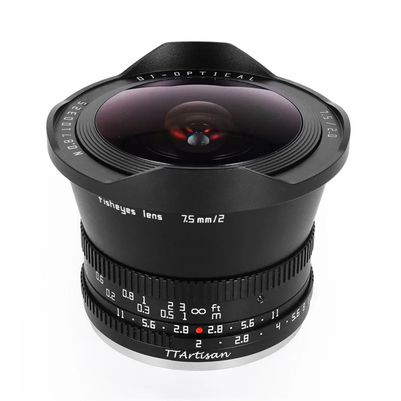 Ttartisan 7.5Mm F/2 Fisheye Lens with ND1000 Filter for Sony E/fujifilm X / Canon Eos M/ Leica L/nikon Z/ Micro Four Thirds
Ttartisan 7.5Mm F/2 Fisheye Lens with ND1000 Filter for Sony E/fujifilm X / Canon Eos M/ Leica L/nikon Z/ Micro Four Thirds