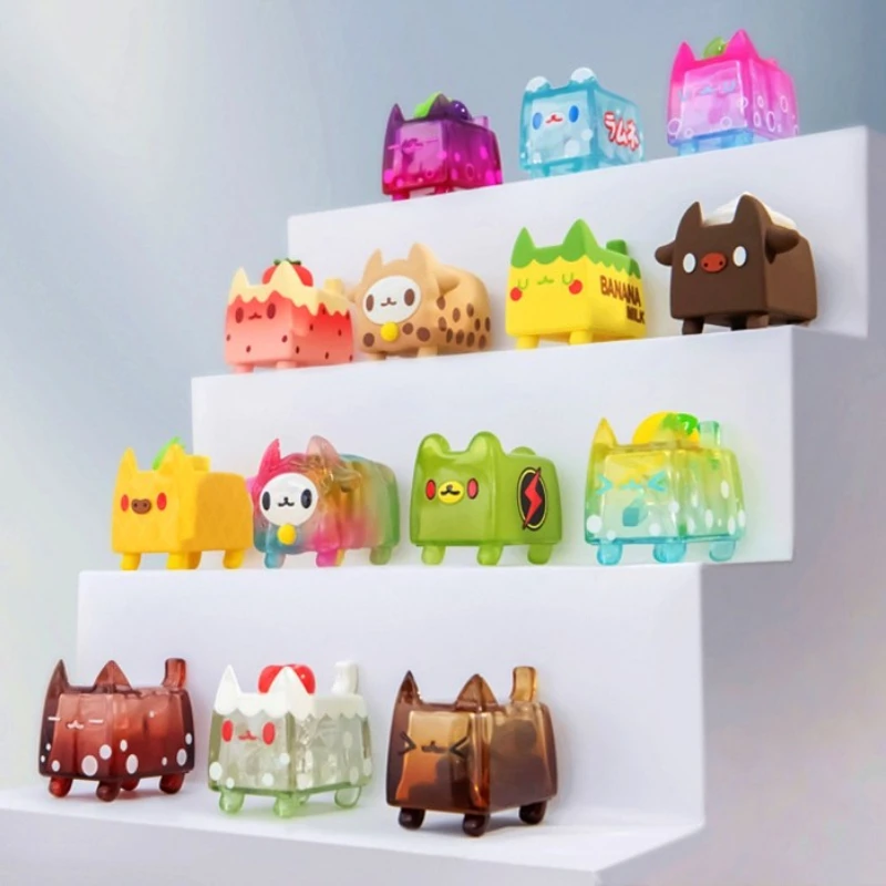 Blind Box Toys New BOXCAT Sweet Drink Series Doll Cute Anime Figure Gift Chotolate Grape Strawberry Kitty Transparent Ornament
Blind Box Toys New BOXCAT Sweet Drink Series Doll Cute Anime Figure Gift Chotolate Grape Strawberry Kitty Transparent Ornament
