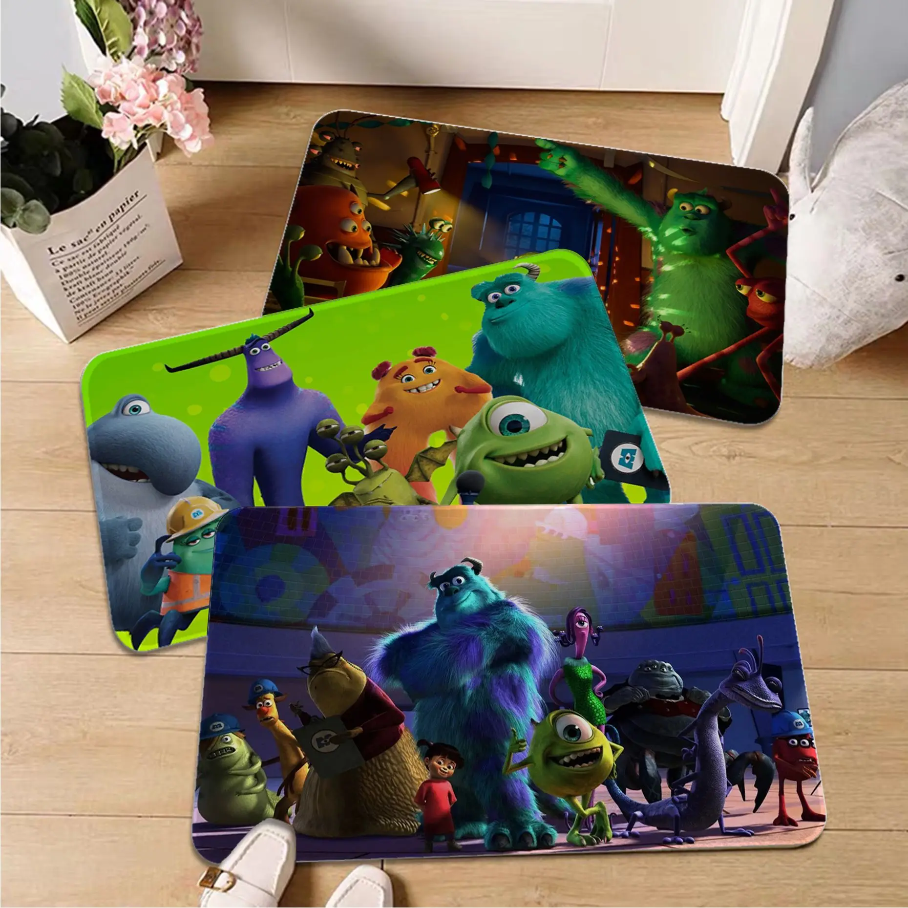Disney Monsters, Inc. Entrance Door Mat Retro Multiple Choice Living Room Kitchen Rug Non-Slip Toilet Rug
Disney Monsters, Inc. Entrance Door Mat Retro Multiple Choice Living Room Kitchen Rug Non-Slip Toilet Rug