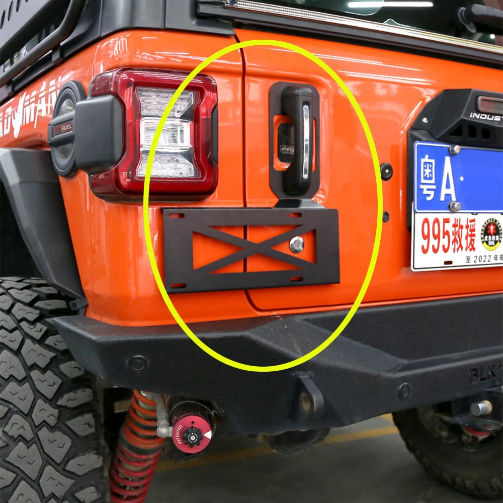 Кронштейн номерного знака Lantsun JL1247 для Jeep for wrangler JL, американская версия
Кронштейн номерного знака Lantsun JL1247 для Jeep for wrangler JL, американская версия