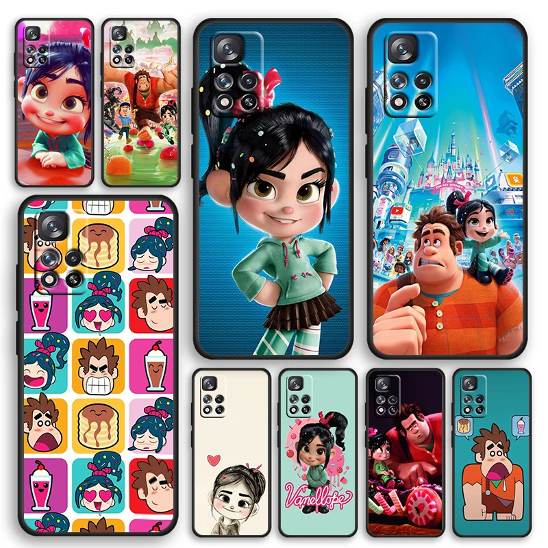 Anime Movie Wreck-It Ralph Case For Xiaomi Redmi Note 11 10 11T 10S 9 9S 8 7 5G 4G Soft TPU Black Phone Cover Funda Coque Capa
Anime Movie Wreck-It Ralph Case For Xiaomi Redmi Note 11 10 11T 10S 9 9S 8 7 5G 4G Soft TPU Black Phone Cover Funda Coque Capa