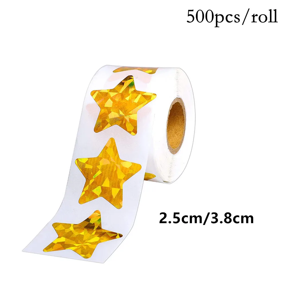 Holographic Gold Star Stickers for Kids Reward 500Pcs Foil Star Stickers Labels for Wall Crafts Classroom School Office Supplies
Holographic Gold Star Stickers for Kids Reward 500Pcs Foil Star Stickers Labels for Wall Crafts Classroom School Office Supplies