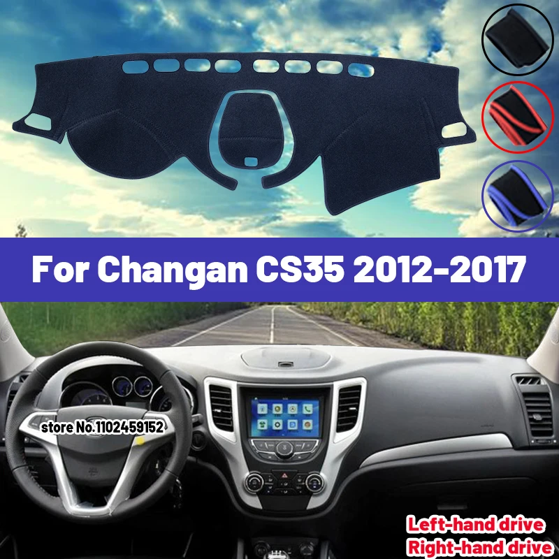 

Высококачественный коврик для приборной панели автомобиля Changan CS35 2012 2013 2014 2016 2015 2017, солнцезащитный козырек, избегайте искусственных ковриков, защита от УФ-лучей