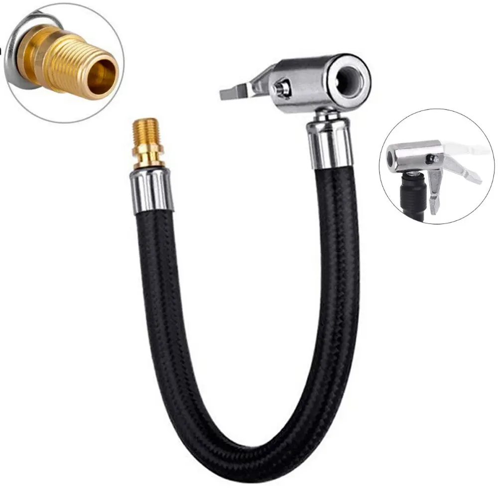 Brand New Car Tire Air Inflator Hose Inflatable Pump Extension Tube Adapter Twist Tyre Air Connection Locking Air Chuck
Brand New Car Tire Air Inflator Hose Inflatable Pump Extension Tube Adapter Twist Tyre Air Connection Locking Air Chuck