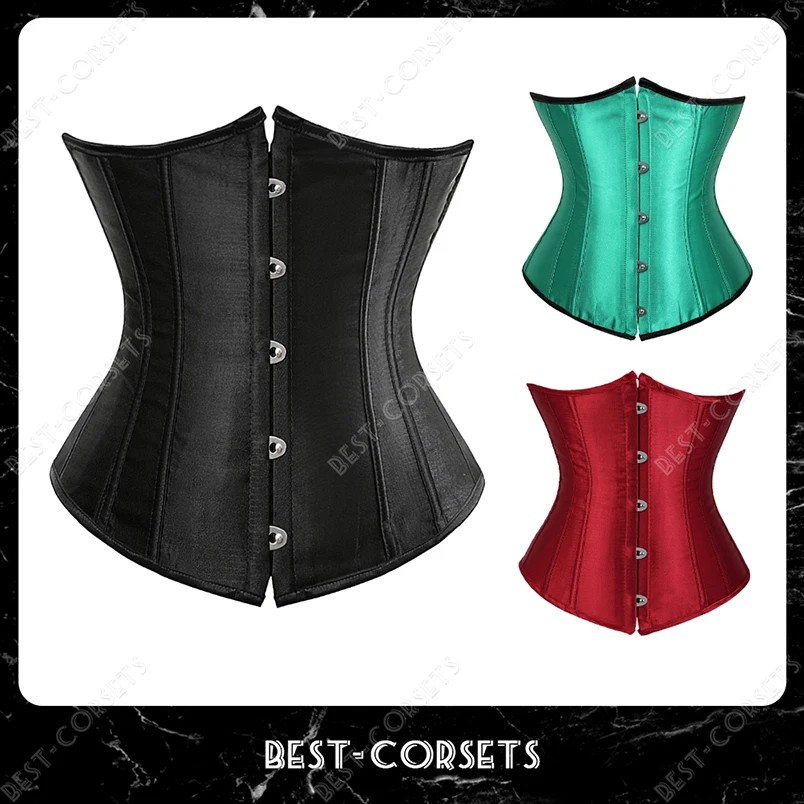 Steampunk Corset Belt for Women Waist Corset Belt Plus Size Black Satin Gothic Corset Underbust Waist Trainer Shapewear 
Steampunk Corset Belt for Women Waist Corset Belt Plus Size Black Satin Gothic Corset Underbust Waist Trainer Shapewear