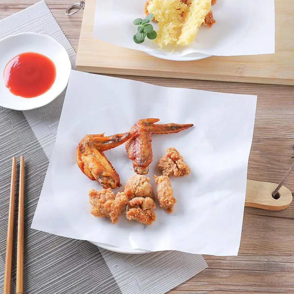 500PCS Silicone Greaseproof Baking Parchment Paper Non Stick Sheet Baking Mat Sheet Reusable Oil-Proof Baking Paper
500PCS Silicone Greaseproof Baking Parchment Paper Non Stick Sheet Baking Mat Sheet Reusable Oil-Proof Baking Paper