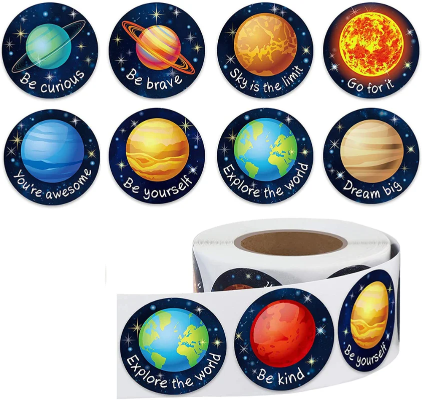100-500PCS Solar System Planet Paper Sticker Outer Space Birthday Party Decor Sealing Label Kids Astronomy DIY Paper Tag
100-500PCS Solar System Planet Paper Sticker Outer Space Birthday Party Decor Sealing Label Kids Astronomy DIY Paper Tag