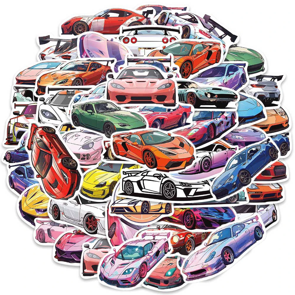 10/50Pcs Cartoon Cool Racing Car Varied Graffiti Stickers DIY Scrapbooking Laptop Phone Wall Notebook Backpack Decoration Decals
10/50Pcs Cartoon Cool Racing Car Varied Graffiti Stickers DIY Scrapbooking Laptop Phone Wall Notebook Backpack Decoration Decals