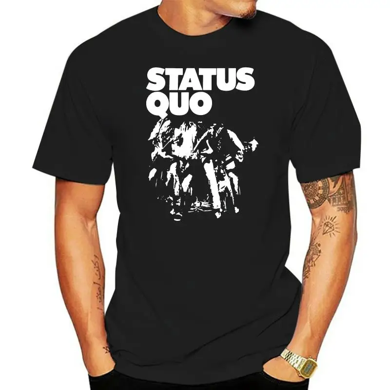 Men tshirt Status Quo t shirt band Classic T Shirt Printed T-Shirt tees top
Men tshirt Status Quo t shirt band Classic T Shirt Printed T-Shirt tees top