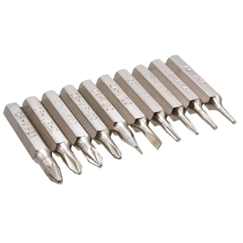 Power Tools Screwdriver Bit Set Assembly Chrome Vanadium Steel Screwdriver Set Silver Small Torx Slotted Cross
Power Tools Screwdriver Bit Set Assembly Chrome Vanadium Steel Screwdriver Set Silver Small Torx Slotted Cross
