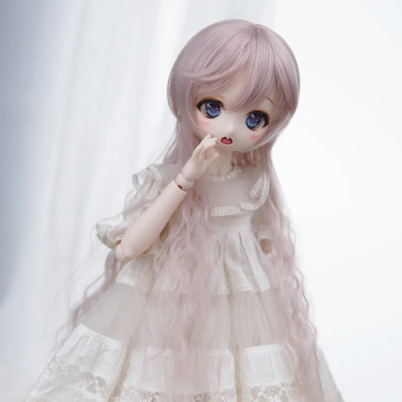 BJD Doll Wig For 1/3 1/4 1/6 Size Doll Accessories Wig Toy Tress Obitsu Dolls High Temperature Silk Long Hair Bang Wigs
BJD Doll Wig For 1/3 1/4 1/6 Size Doll Accessories Wig Toy Tress Obitsu Dolls High Temperature Silk Long Hair Bang Wigs