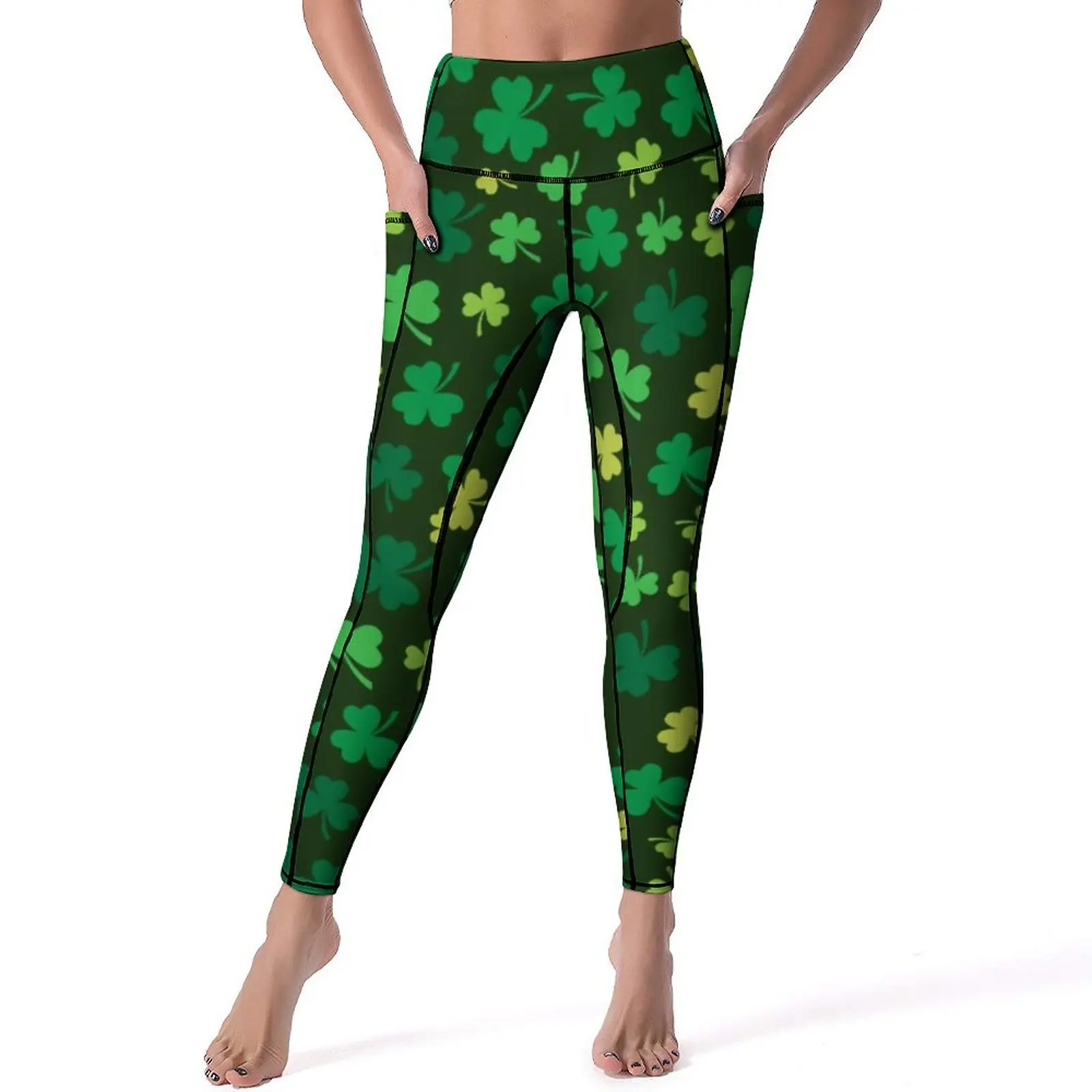 St Patrick's Day Yoga Pants St Paddys Day Green Shamrock Clover Leggings Sexy Push Up Yoga Sport Legging Elastic Gym Leggins 
St Patrick's Day Yoga Pants St Paddys Day Green Shamrock Clover Leggings Sexy Push Up Yoga Sport Legging Elastic Gym Leggins