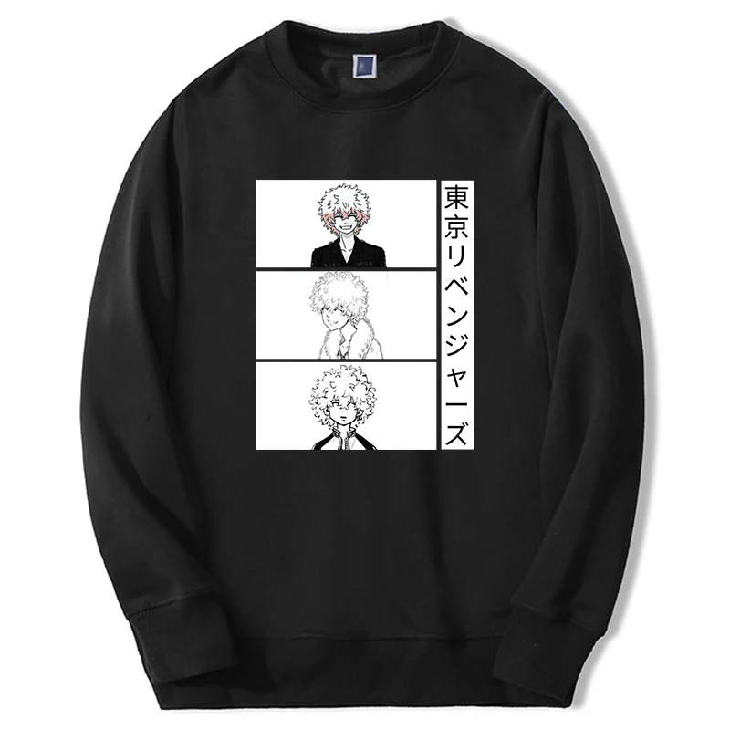 Tokyo Revengers Japan Mangas Anime Hoodies Mens Mikey Gang Graphic Sweatshirts Round Neck Harajuku Casual Hoody Streetwear
Tokyo Revengers Japan Mangas Anime Hoodies Mens Mikey Gang Graphic Sweatshirts Round Neck Harajuku Casual Hoody Streetwear