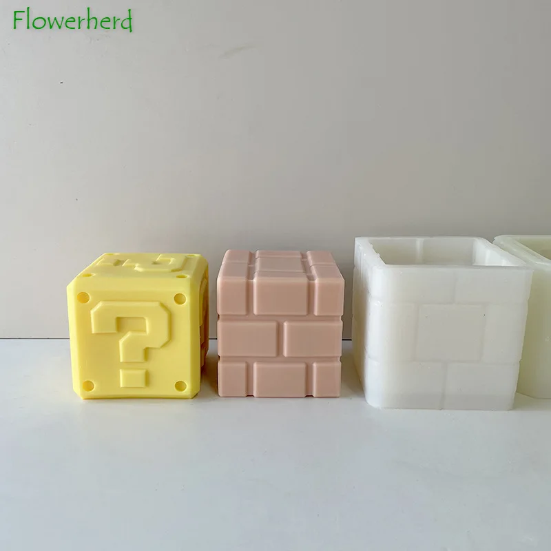 Creative Square Question Mark Baking Mold DIY Square Brick Aromatherapy Candle Gypsum Ornaments Silicone Mold Resin Molds
Creative Square Question Mark Baking Mold DIY Square Brick Aromatherapy Candle Gypsum Ornaments Silicone Mold Resin Molds