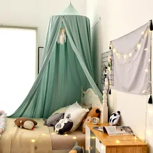 Kids Mosquito Net Girl Princess Hanging Bed Canopy Baby Crib Curtain Home Decoration Living Corner Play Reading Nook Decor