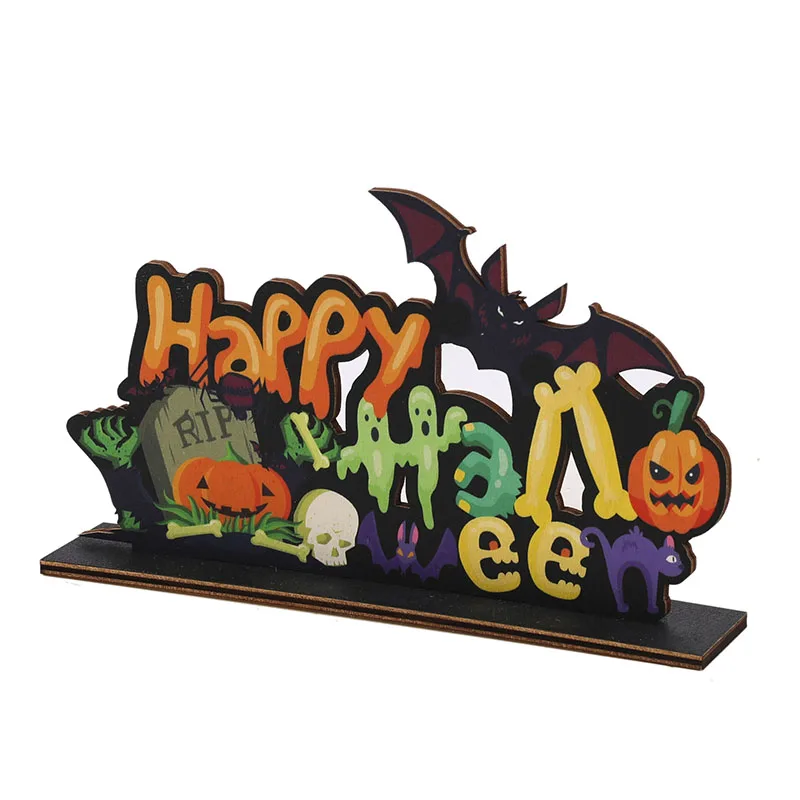 Halloween Letter Wooden Decoration Home Party Scene Decoration Atmosphere Desktop Setting
Halloween Letter Wooden Decoration Home Party Scene Decoration Atmosphere Desktop Setting