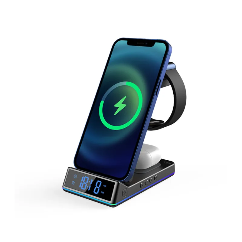 Wireless Charger for Samsung, Qi-Certificate 5 in 1 Fast Charging Station Stand for Galaxy Watch 4/3 Active 2/1 
Wireless Charger for Samsung, Qi-Certificate 5 in 1 Fast Charging Station Stand for Galaxy Watch 4/3 Active 2/1