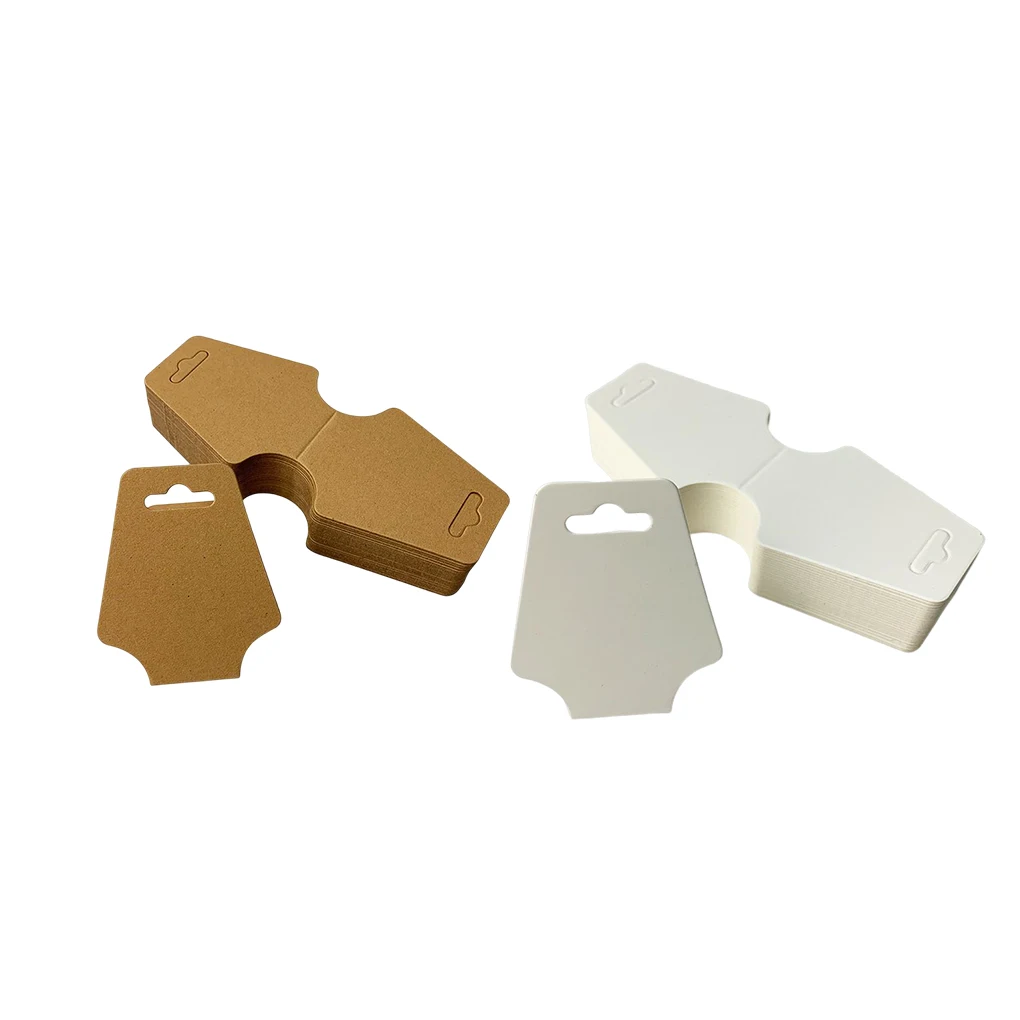 100 Pieces Hairpin Kraft Paper Cards Head Rope Necklace Wrapping Cardboard Double Back Hang Tag DIY Home Storage
100 Pieces Hairpin Kraft Paper Cards Head Rope Necklace Wrapping Cardboard Double Back Hang Tag DIY Home Storage