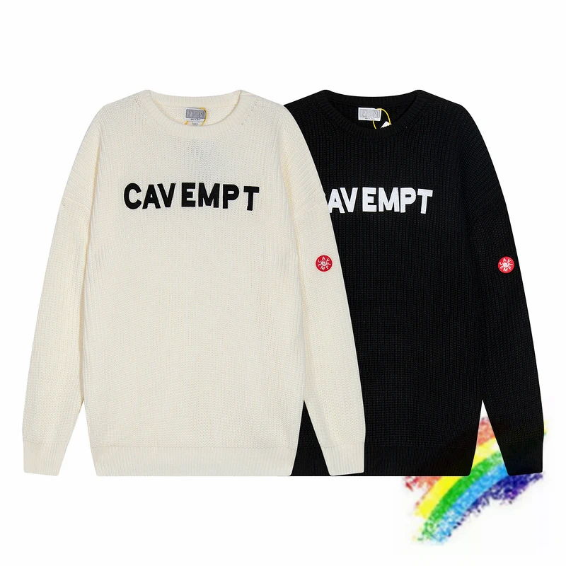 2022fw CAVEMPT C.E Sweater Men Women 1:1 Best Quality Thickened Loose Knitted Sweater Cav Empt Sweaters Knit Sweatshirts
2022fw CAVEMPT C.E Sweater Men Women 1:1 Best Quality Thickened Loose Knitted Sweater Cav Empt Sweaters Knit Sweatshirts