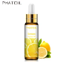Phatoil Lemon Fruit Fragrance Oil 10ml Essential Oil Sweet Orange Cherry Strawberry Mango Coconut Litchi Fig Kiwifruit Guava Oil