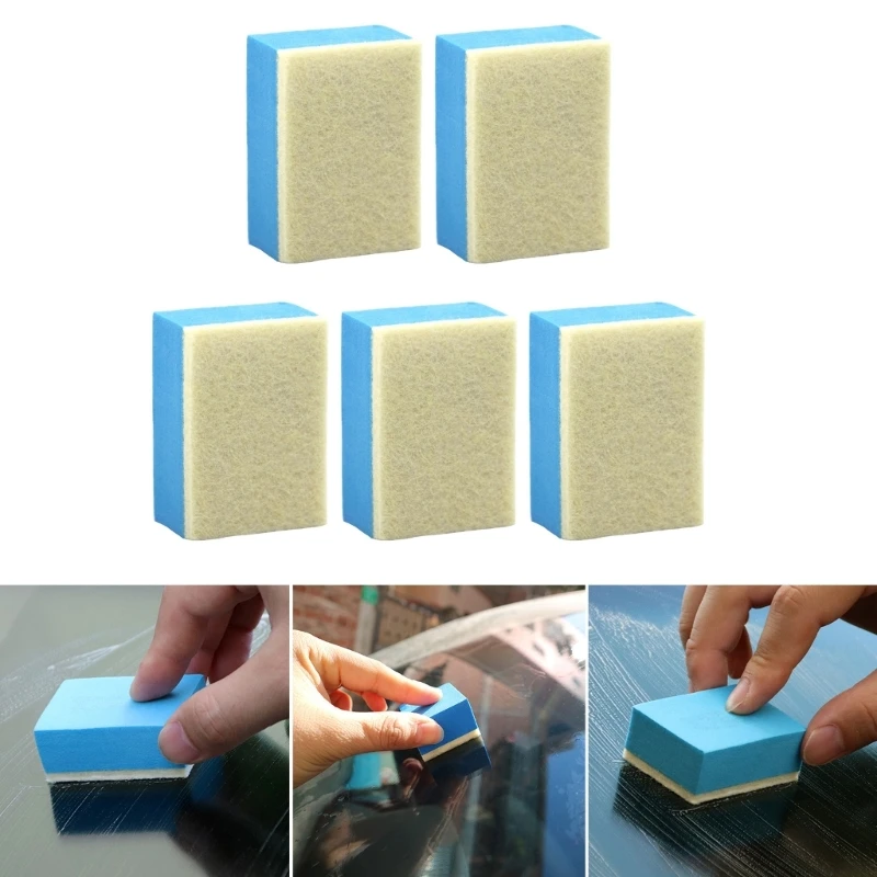5Pcs Polishing Wool Pad Applicator Sponge for Car Window Grinding Brush Microfiber Automobile Cleaning Tools Detailing Brush
5Pcs Polishing Wool Pad Applicator Sponge for Car Window Grinding Brush Microfiber Automobile Cleaning Tools Detailing Brush
