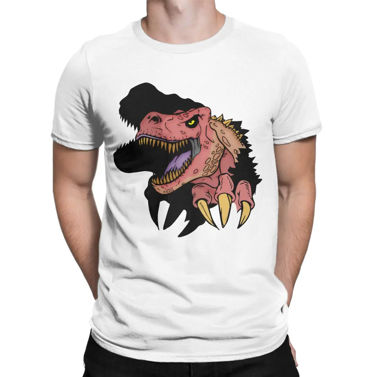 Vintage 3D Tyrannosaurus Dino T Rex Dinosaur Shadow Men's shirt Crew Neck Cotton T Shirt Short Sleeve Tees Plus Size Clothes
Vintage 3D Tyrannosaurus Dino T Rex Dinosaur Shadow Men's shirt Crew Neck Cotton T Shirt Short Sleeve Tees Plus Size Clothes