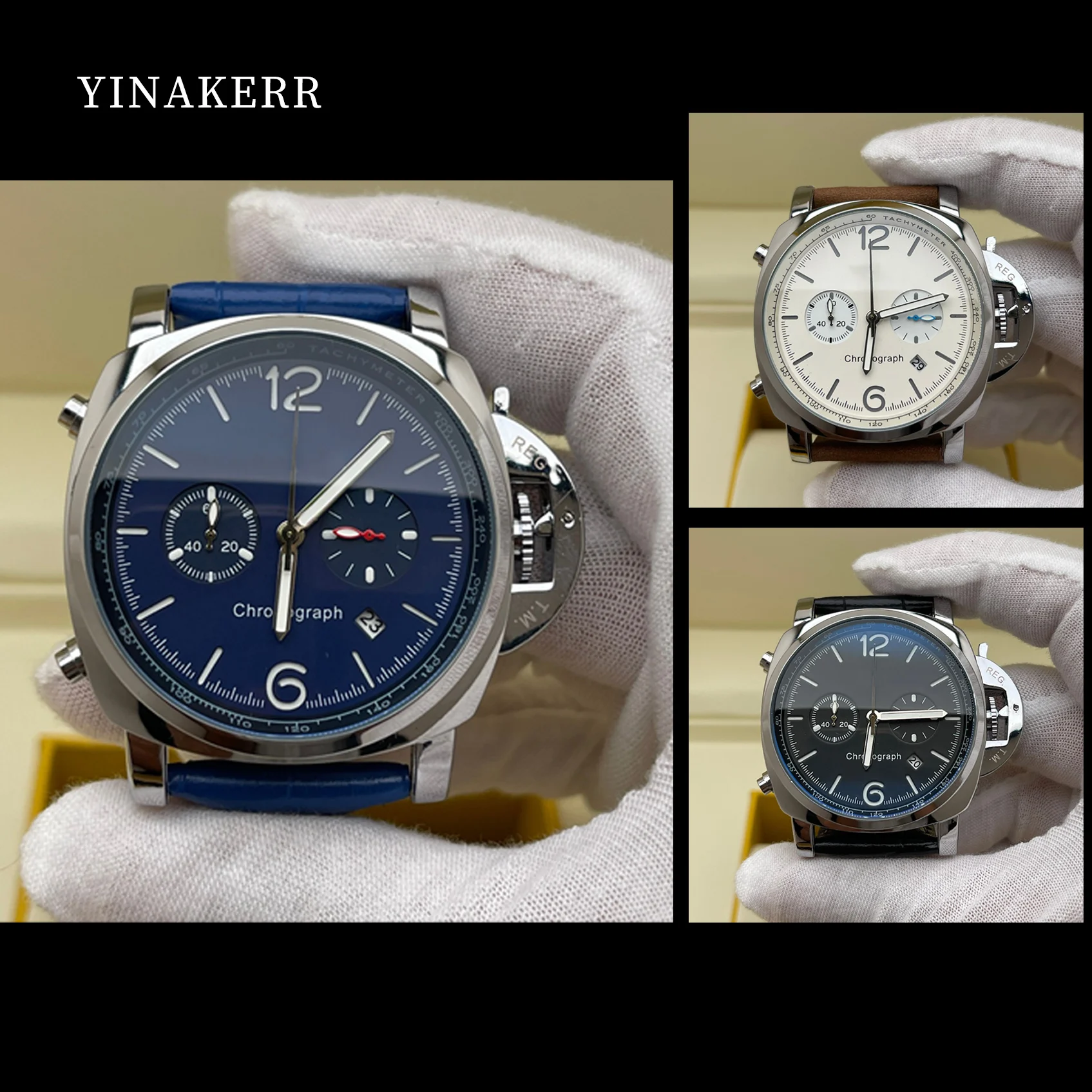 New 2023 Men's Quartz Watch 5 Pointer Leather Band Waterproof Sport Male Clock Relogio Masculino
New 2023 Men's Quartz Watch 5 Pointer Leather Band Waterproof Sport Male Clock Relogio Masculino