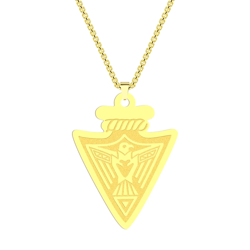 Arrow Head Pendant Eagle Necklace For Man Arrow Head Eagle Man Spear Pendant Gift Jewelry
Arrow Head Pendant Eagle Necklace For Man Arrow Head Eagle Man Spear Pendant Gift Jewelry
