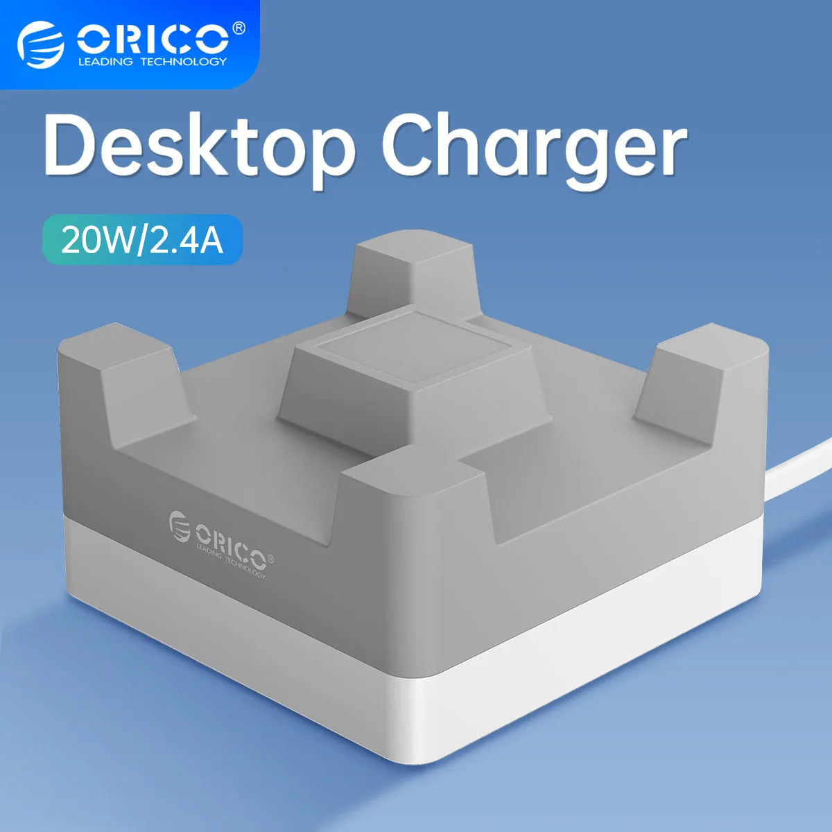 ORICO 4 USB Ports Desktop Charger 20W 2.4A Max Adapter with Phone Tablet Holder Charging for iPhone Samsung Xiaomi Huawei Htc
ORICO 4 USB Ports Desktop Charger 20W 2.4A Max Adapter with Phone Tablet Holder Charging for iPhone Samsung Xiaomi Huawei Htc
