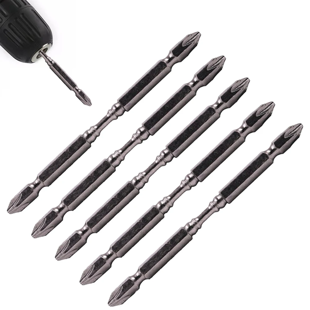 5pcs 110mm Crossed Screwdriver Set Double Head Bits Electric Magnetic Screw Driver Nunchaku Exterior Hand Tools
5pcs 110mm Crossed Screwdriver Set Double Head Bits Electric Magnetic Screw Driver Nunchaku Exterior Hand Tools