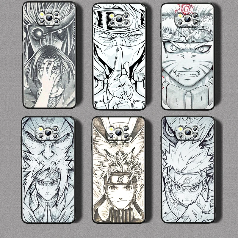 Naruto Hand Drawn Sketch For Xiaomi Civi Mi Poco X3 NFC F3 GT M4 M3 M2 X2 F2 Pro C3 F1 Silicone Shell Capa Black Phone Case
Naruto Hand Drawn Sketch For Xiaomi Civi Mi Poco X3 NFC F3 GT M4 M3 M2 X2 F2 Pro C3 F1 Silicone Shell Capa Black Phone Case
