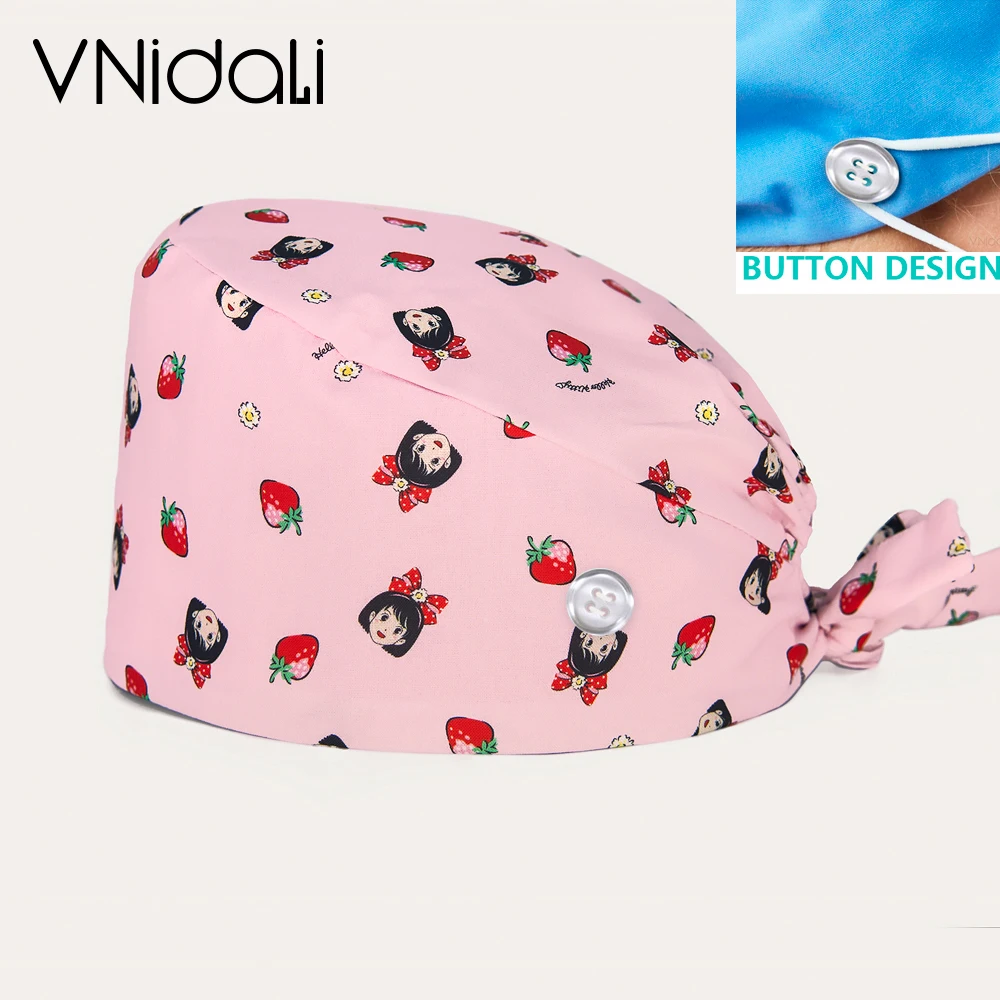 high quality surgery cap nurse accessories adjustable size Health service cap Operating room Nursing work cap with button
high quality surgery cap nurse accessories adjustable size Health service cap Operating room Nursing work cap with button