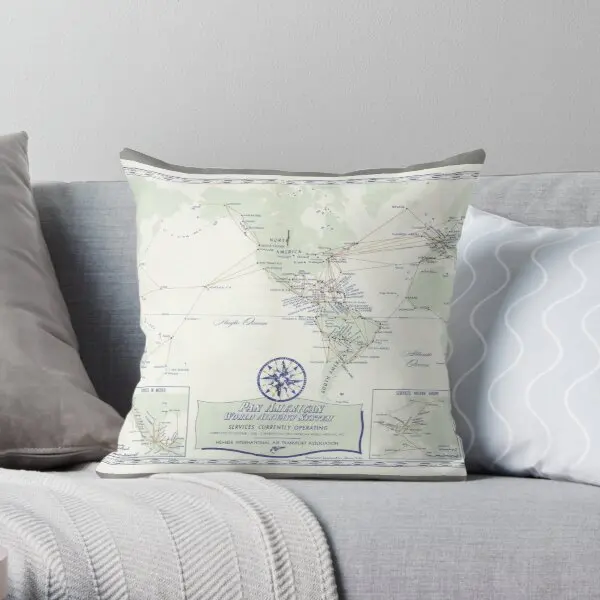 Pan Am Pan American Airlines World Rou Printing Throw Pillow Cover Throw Case Decor Hotel Cushion Square Pillows not include
Pan Am Pan American Airlines World Rou Printing Throw Pillow Cover Throw Case Decor Hotel Cushion Square Pillows not include