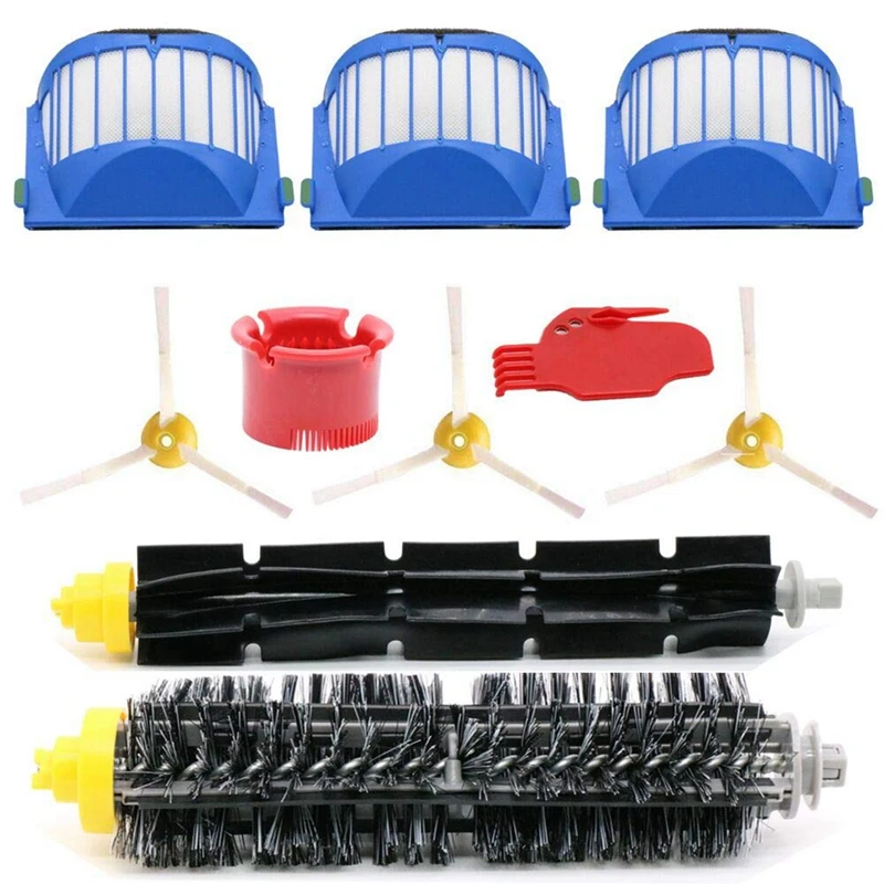 10PCS Replacement Accessories Kit for IRobot Roomba Vacuum Cleaner 600 Series 690 680 660 651 650 & 500 Series
10PCS Replacement Accessories Kit for IRobot Roomba Vacuum Cleaner 600 Series 690 680 660 651 650 & 500 Series